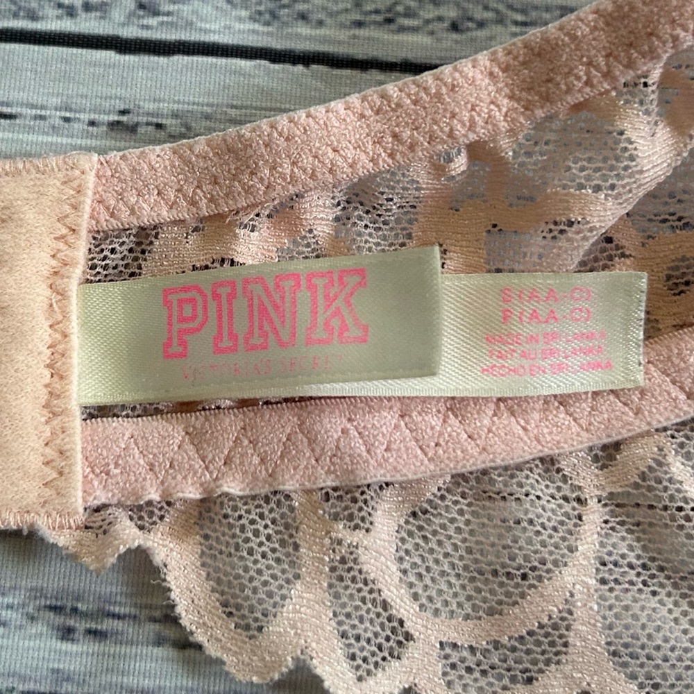 Victoria Secret PINk Lace Halter Bralette in Pink - Picture 3 of 4